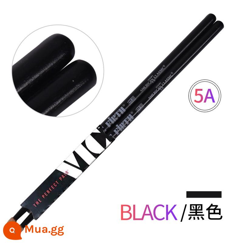 Thanh trống vic firth thanh trống quả óc chó 5a 7a trống jazz vf dùi trống vic trống búa miễn phí vận chuyển - 5A màu đen