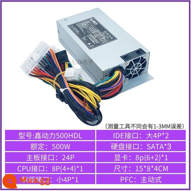 Chính Hãng Thương Hiệu Mới Nhỏ 1U Bộ Nguồn 400W 500W 300W 200W FLEX ITX NAS Vỏ Chính Nhỏ Tắt Tiếng - rượu vang