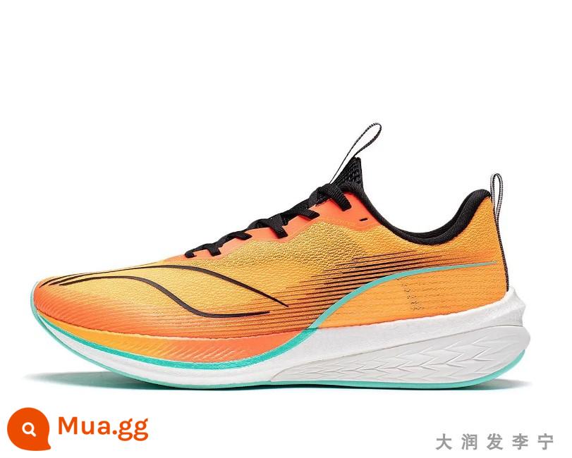 Phản Li Ning Chitu 6PRO nam trọng lượng nhẹ đàn hồi cao hấp thụ sốc phục hồi đua xe chạy bộ thể thao ARMT013 - Mã sơn màu cam sáng huỳnh quang ARMT013-3