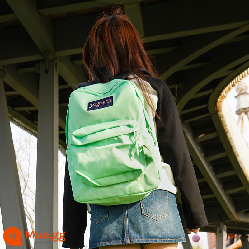 Cửa hàng hàng đầu Jansport 22 năm đàn ông và phụ nữ bùng nổ, gạo và phụ nữ - 4QUT7S2 xanh bạc hà (túi bên hông bình nước)