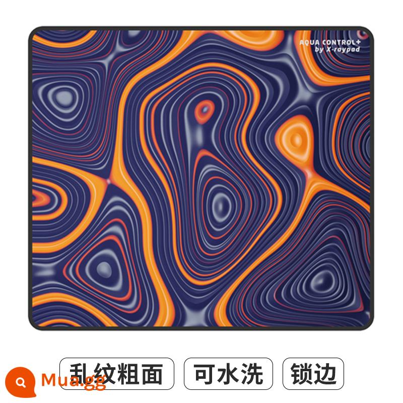 XrayPad AC+Aqua Control trò chơi thể thao điện tử FPS bề mặt nhám pad chuột Giám đốc CSGO X-raypad - [AC+丨Hellfire] Phong cách tương tự như Chicken Brother丨Lô mới丨Có thể giặt được