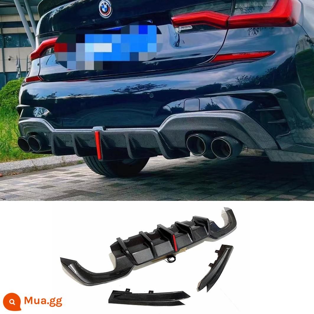 Thích hợp cho BMW 3 series mới sửa đổi môi sau bằng sợi carbon Môi sau G20G28325i môi sau bằng sợi carbon MP từ 20 đến nay - Mô hình carbon Kabul