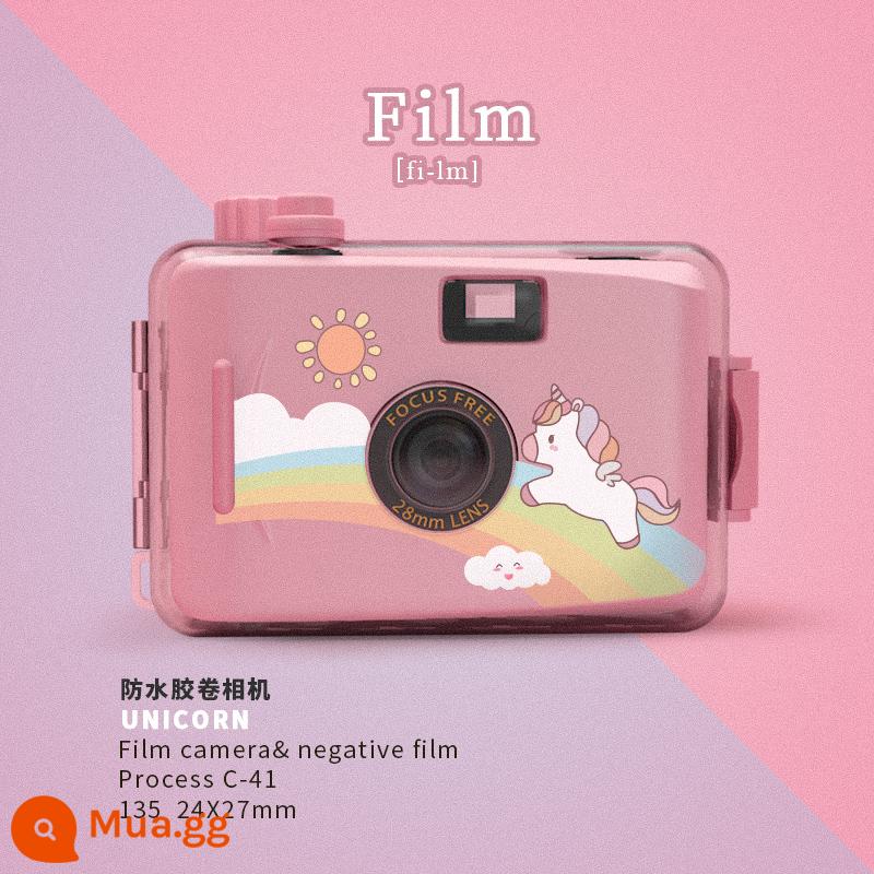 Sách của Bốn Mùa Ins Fool Phim Camera Retro Ruff Retro Không thiết lập lại sinh nhật Sinh viên Giáng sinh Quà tặng - con kỳ lân