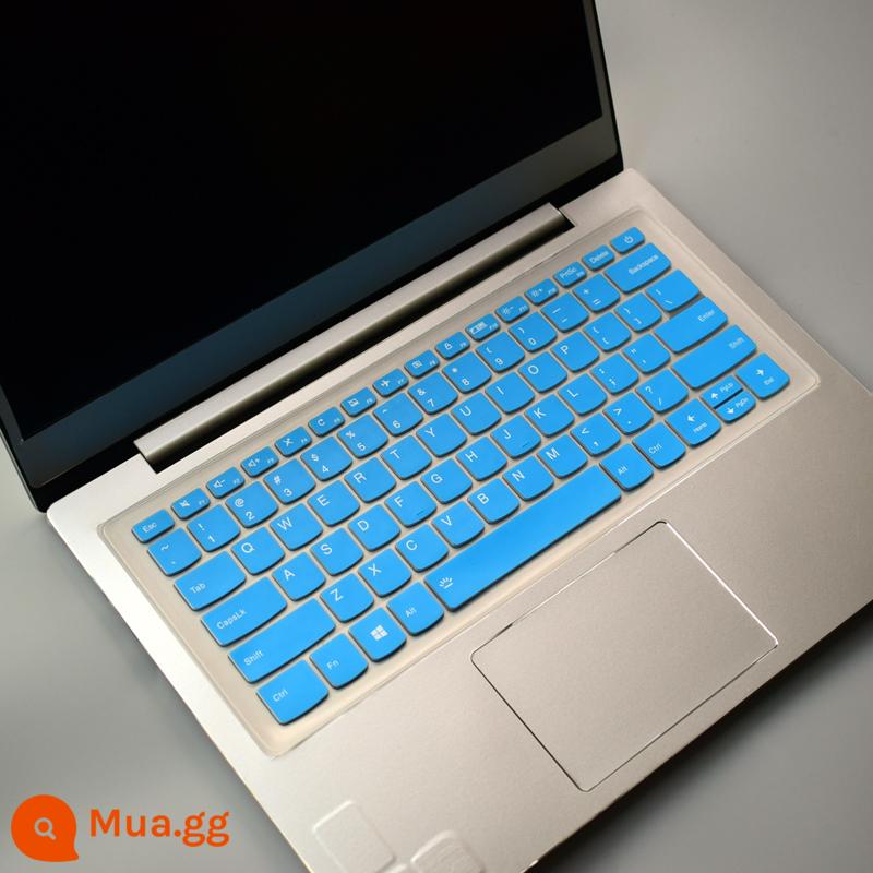 Tấm Dán Bảo Vệ Bàn Phím Laptop Lenovo Ideapad 330C 320C 340C Yangtian V130 - [Không có bàn phím] Màu xanh bán trong suốt 307