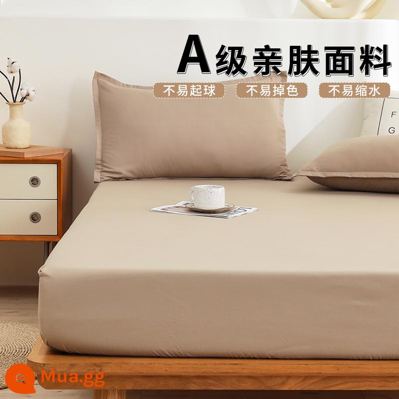 Ga trải giường liền tấm tatami trải giường 1 mảnh Ga trải giường chống bụi tatami Ga trải giường túi nệm Simmons cotton không nguyên chất cotton - Phong cách bà bầu và bé - Khaki [Đã kiểm tra chất lượng ✅ Thân thiện với làn da và thoải mái, không vón cục, không phai màu]