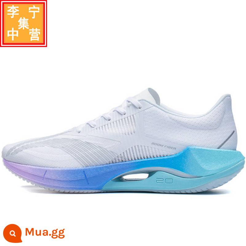 Giày chạy bộ công nghệ lụa Li Ning 2023 mới siêu nhẹ 20 giày thể thao thoáng khí chống sốc nam nữ ARBT001 002 - Marshmallow ARBT001-10 mã sơn siêu nhẹ 20