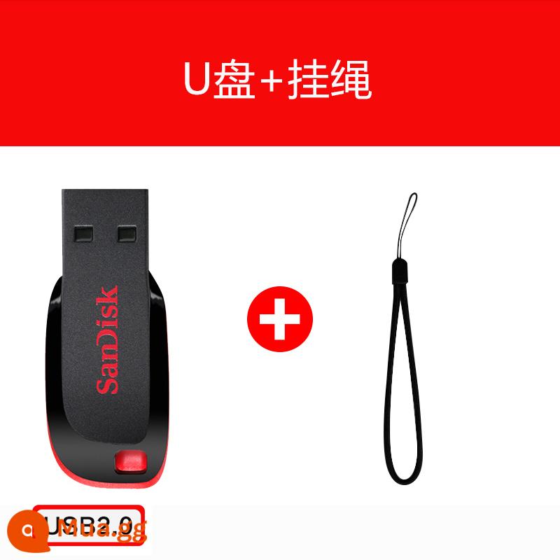 Ổ Đĩa Flash Sandisk 8g16g32g64g128g Xe Mã Hóa Chống Sao Chép Tinh Tế Dịu Dàng Ổ Đĩa Flash USB Cool Blade CZ50 - đĩa U