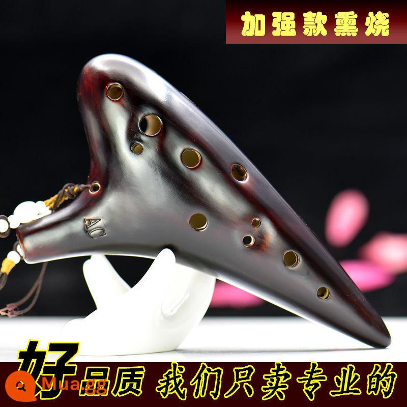 Ocarina 12 lỗ đơn giản dành cho người mới bắt đầu 12 lỗ ac alto C chuyên nghiệp 6 Nhạc cụ học sinh sáo Taoshan 46 - Kaoru yaki [tăng cường sức mạnh cho người mới bắt đầu] với túi dây buộc hướng dẫn