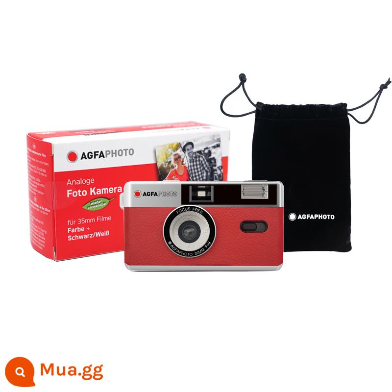 Trăm nhân dân tệ máy phim 135 mới vibe501 Yashika MF1 MF2 Máy ảnh phim cổ điển Kodak M35 - máy quay phim đỏ agfa