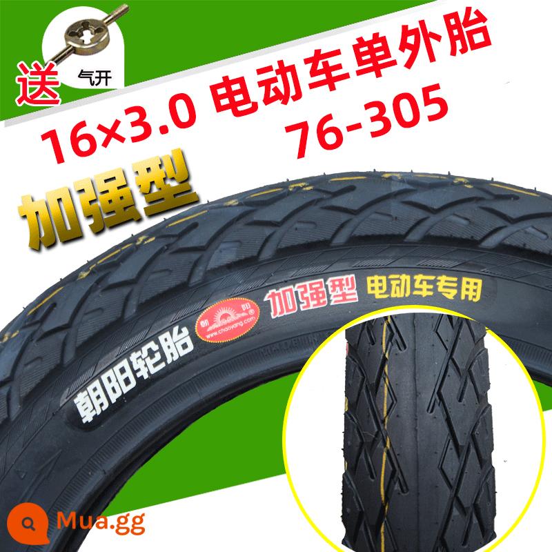 Lốp Chaoyang 16X2.125/16X2.50/16X3.0/14*2.50 Pin chống trượt lốp xe điện trong và ngoài - Lốp gia cố Triều Dương 16×3.0