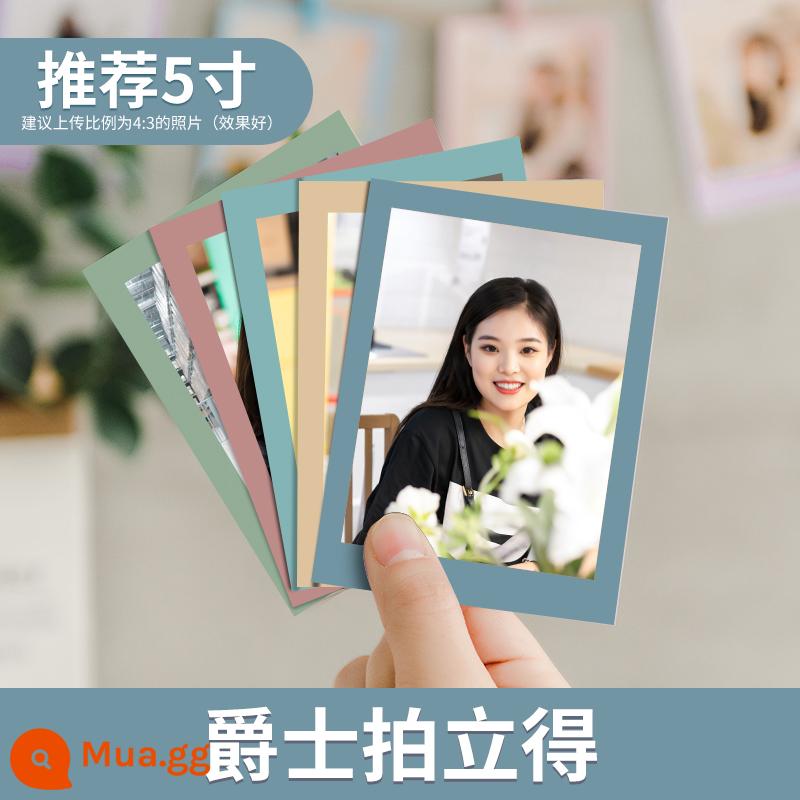 Rửa ảnh và in Polaroid, rửa ảnh tùy chỉnh, rửa ảnh, thẻ ảnh tự in, album ảnh ba inch tự làm - Ren [Polaroid-Jazz] 20 ảnh