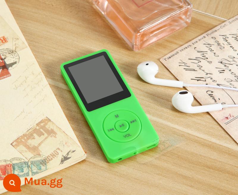 Máy nghe nhạc mp3mp4 chính hãng dành cho nam và nữ sinh viên p3 walkman cầm tay nhỏ gọn p6 hiện vật đọc sách điện tử tiếng Anh - màu xanh lá