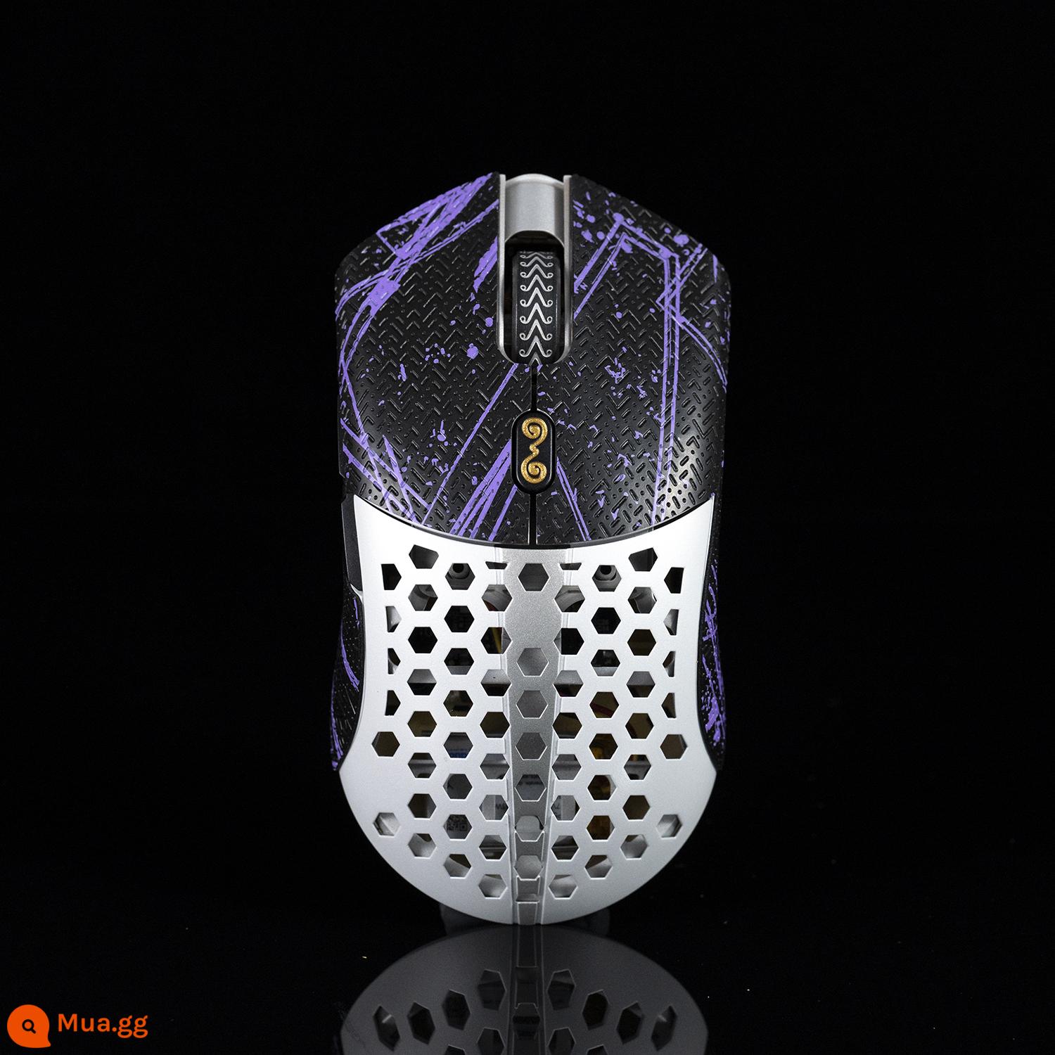 Chuột không dây Finalmouse Ultralight 2/Starlight 12 Miếng dán thấm mồ hôi Miếng dán chuột chống trượt - Đen Tím Starlight12M Medium