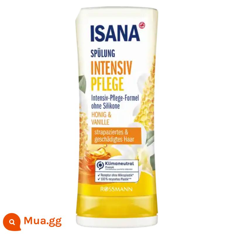 Dầu Gội Isana Honey Vanilla Đức Làm Sạch Sâu Kiểm Soát Dầu Ngăn Rụng Tóc Dầu Xả Làm Mượt Tóc - Dầu xả có sẵn 300ml vận chuyển nhanh chóng