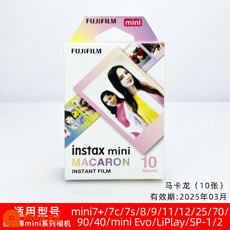 Giấy ảnh Polaroid máy ảnh Fuji mini11/7+/7/8/9/40/25/90 là giấy ảnh hoạt hình - giấy ảnh macaron