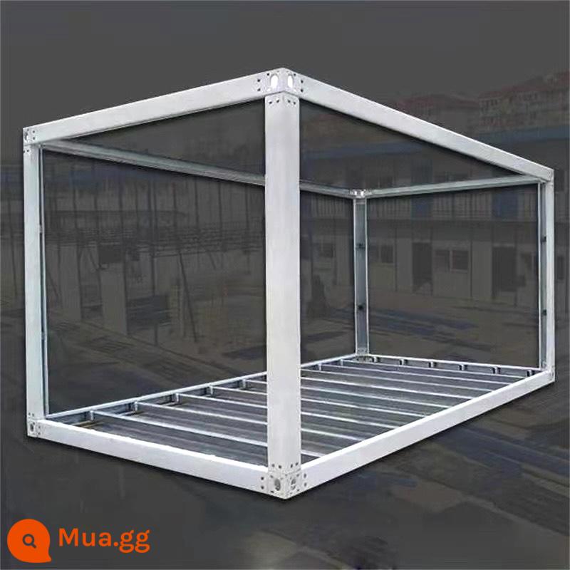 Nhà container di động văn phòng sống bằng thép màu lắp ráp đơn giản khung nhà tiền chế có thể tháo rời nhà tích hợp - khung