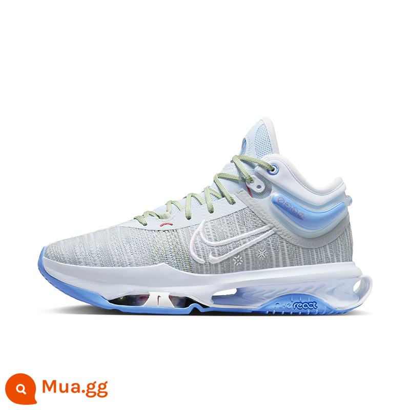 Giày bóng rổ nam Nike G.T.JUMP 2 chính thức mùa xuân Giáng sinh chống xoắn thoáng khí DJ9432 - Sói xám/trắng/tím xanh/xanh đại học/trắng (DJ9432-002)