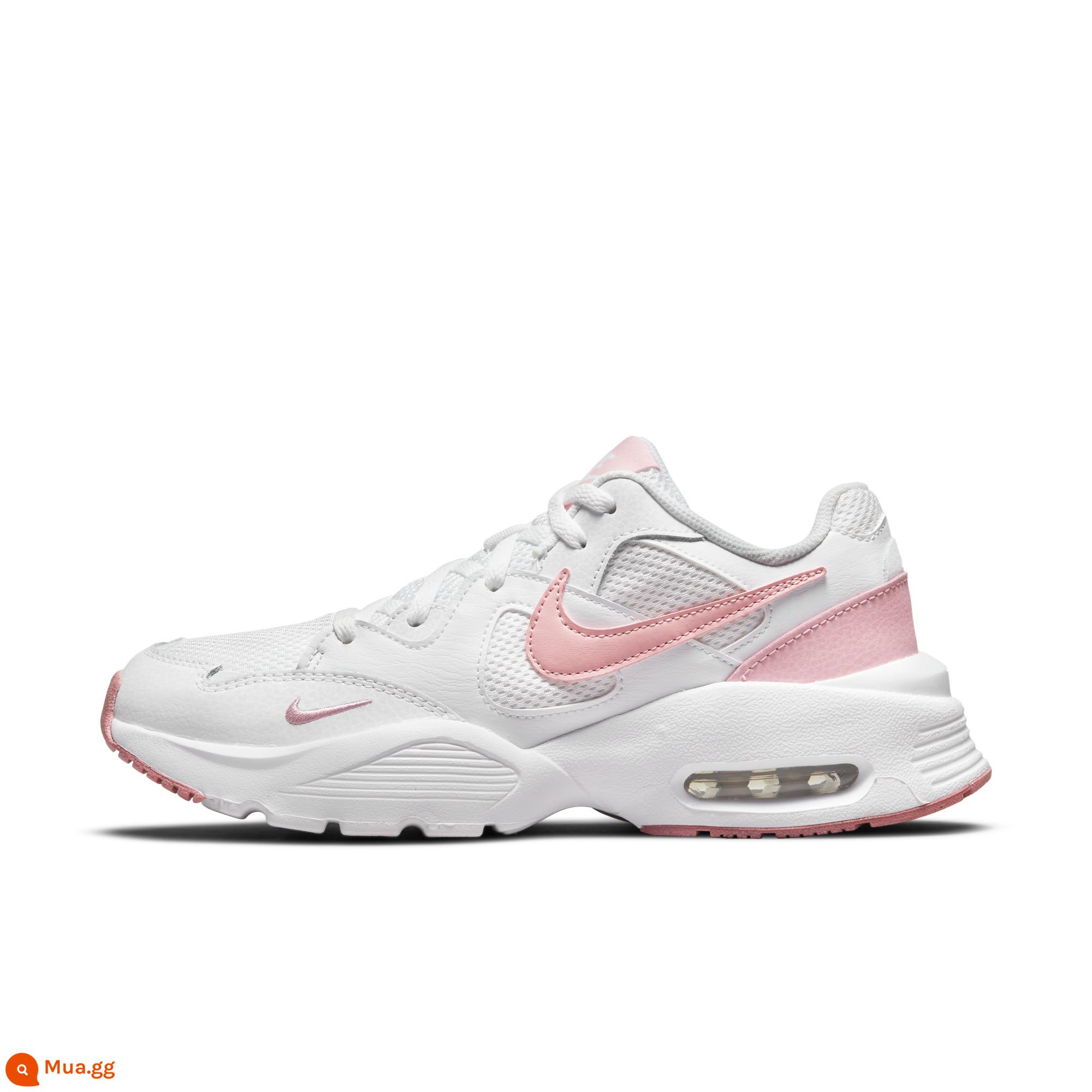 Giày thể thao nữ Nike AIR MAX FUSION chính hãng giày bố mùa đông retro thoáng khí CJ1671 - 107 màu trắng/bột tráng men/màu trắng [nên mua lớn hơn một cỡ]