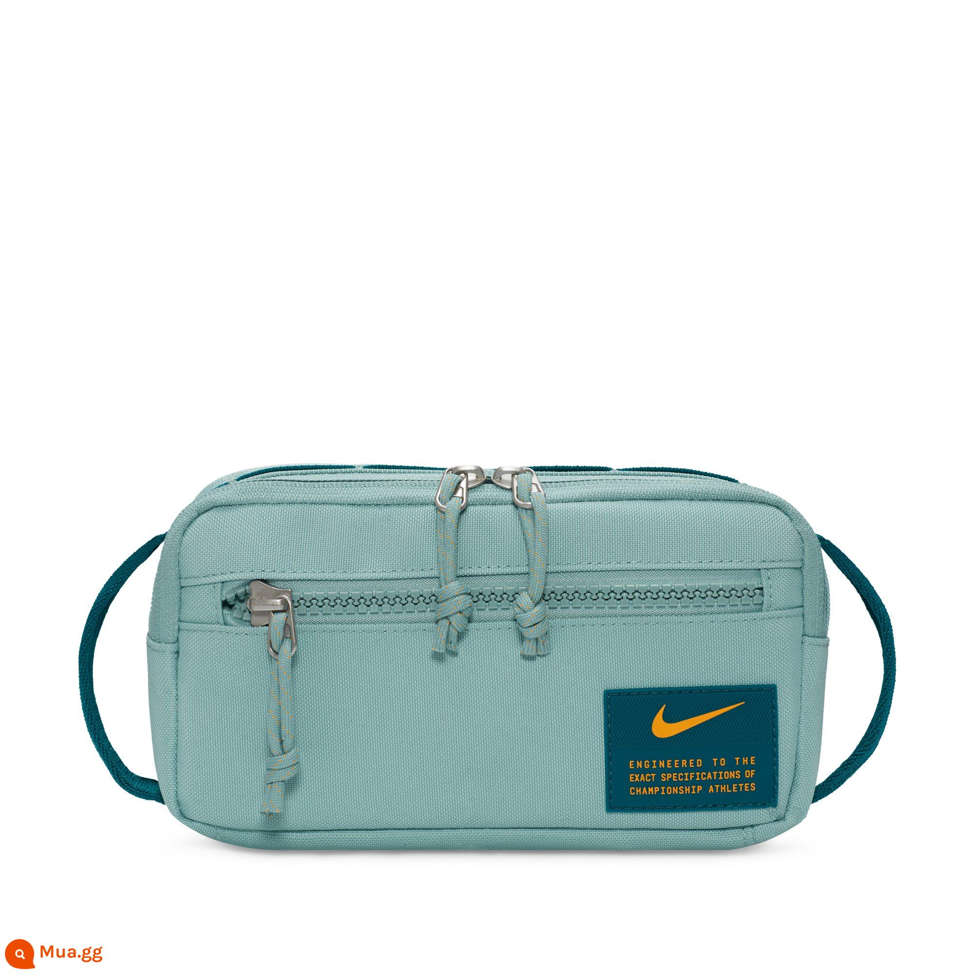 Túi đeo chéo Nike chính thức UTILITY SPEED mùa lưu trữ có khóa kéo bền DR6127 - 309 màu khoáng / màu xanh mòng két / màu vàng đồng hồ mặt trời