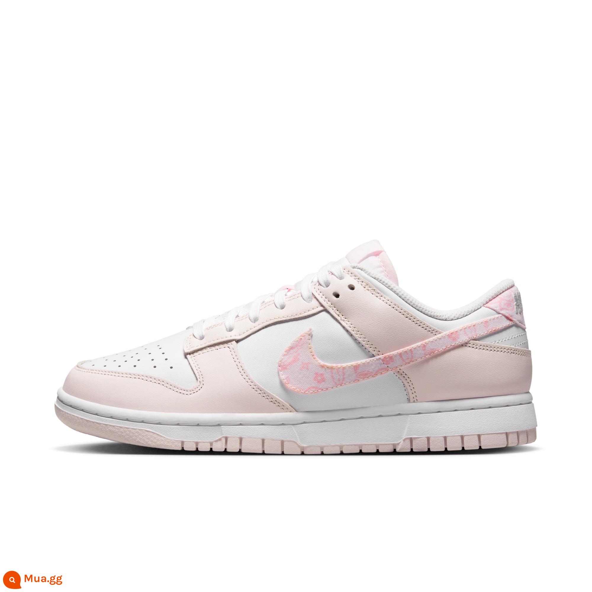 Nike Nike chính thức Giày thể thao nữ DUNK LOW mùa xuân giày thể thao mới Nike móc thấp trợ sáng FD1449 - 100 trắng/bột ngọc trai/bột mềm vừa