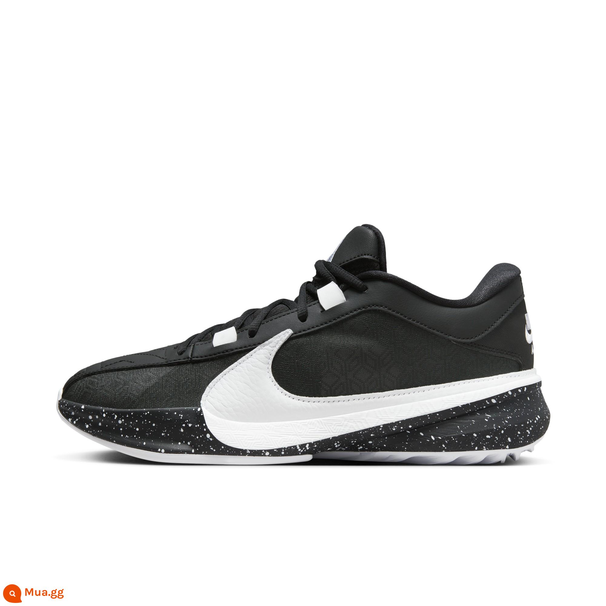 Nike Nike chính thức FREAK 5 Giày bóng rổ nam Nike Antetokounmpo thực tế mùa đông chống xoắn DX4996 - Đen/Trắng/Bạch kim (DX4996-003)