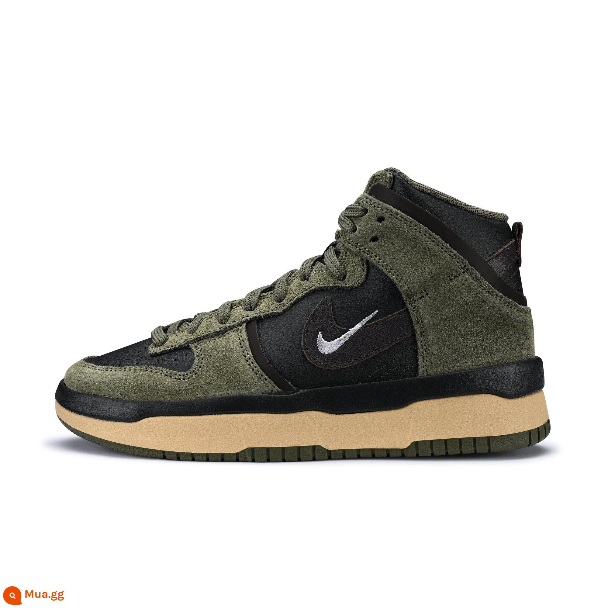 Nike Nike chính thức Giày thể thao nữ DUNK HIGH UP giày bo ống cao da retro DH3718 - 200 vừa xanh ôliu/xám sói/đen/nâu nhung/nâu mè