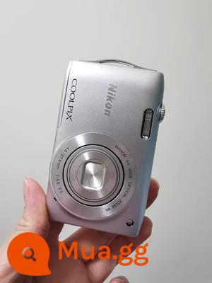 Nikon/Nikon COOLPIX S2500 máy ảnh kỹ thuật số cũ CCD cảm giác phim cổ điển khuôn viên sinh viên - S2900 Silver 20MP *Chỉ có menu tiếng Nhật và tiếng Anh Mới 90%