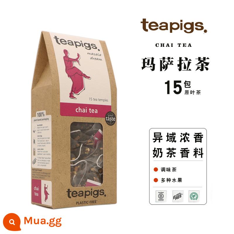 Trà đen túi lọc Richard Trà gia vị Ấn Độ Trà Masala Chai Trà sữa kéo Masala Ấn Độ đặc biệt - Lợn lợn [Trà Masala]