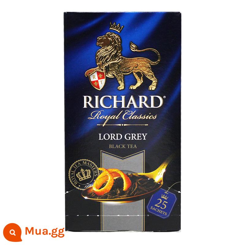 Trà đen túi lọc Richard Trà gia vị Ấn Độ Trà Masala Chai Trà sữa kéo Masala Ấn Độ đặc biệt - [Trà Earl Grey]