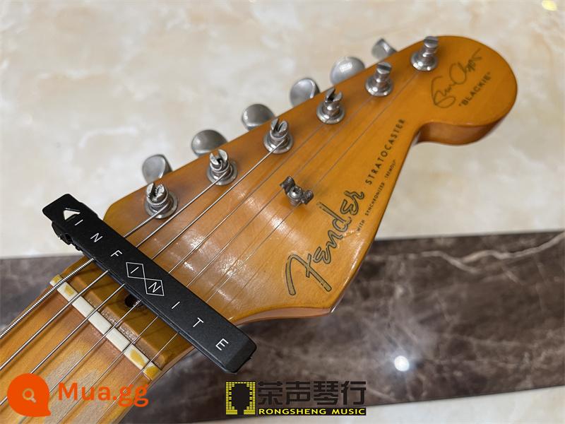 Mới Vô Hạn Muter 3.0 Đàn Guitar Điện Bass Nhét Kẹp Âm Thanh Kẹp 6/7 Dây Đa Năng Ngoại Trừ Âm Nhạc - [Đen cổ điển] Guitar và Bass Universal 3.0 Phong cách mới