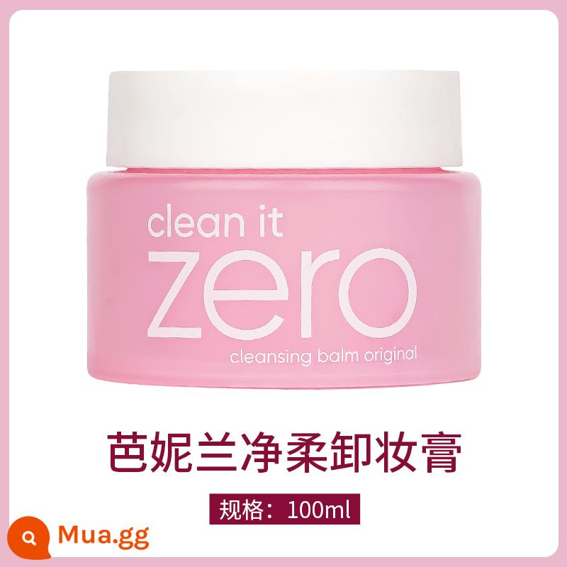 Nước Tẩy Trang Banilan Zero Makeup Remover Oil Sữa nhẹ nhàng làm sạch da mặt nhạy cảm, tẩy trang mắt và môi 180ml - 100ml hồng 100g