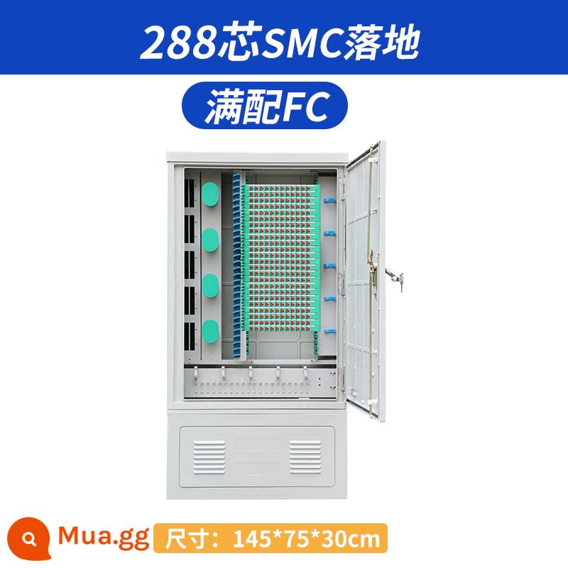 Hộp chuyển từ sàn đến trần ngoài trời SMC cấp viễn thông Hộp chuyển cáp quang 288 lõi hộp trống từ sàn đến trần ngoài trời được trang bị đầy đủ - Sàn 288 lõi trang bị đầy đủ cổng tròn FC