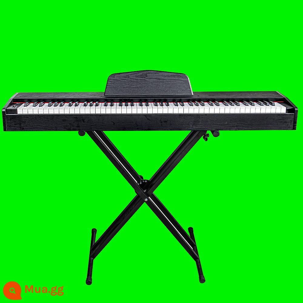 Bàn Schumanjia Đàn Piano Ngăn Kéo Gỗ Chắc Chắn Đàn Piano Điện Tử Búa 88 Phím Cho Người Lớn, Trẻ Em, Người Mới Bắt Đầu, Di Động - (Di động) Búa nặng 3 bước màu đen + Chân đế X + Túi biểu diễn 800 nhân dân tệ