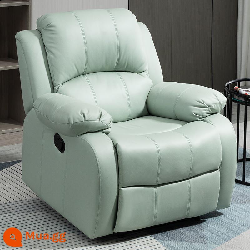 Hạng Nhất Không Gian Sofa Cabin Đơn Công Nghệ Vải Đa Năng Làm Móng Điện Ngả Máy Tính Phim Cà Phê Ghế Lười Phòng Khách - Vải kỹ thuật xanh nhạt