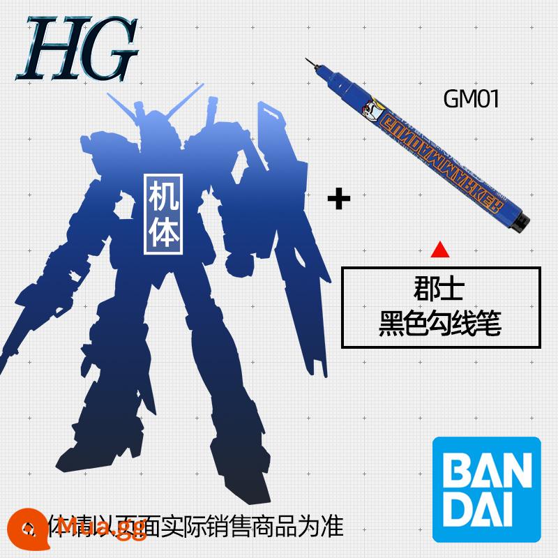 Spot Bandai HG 1 144 Wind Spirit Gundam Modified Enhanced Mercury Witch Hội - (HG Fengling phiên bản sửa đổi) + Bút viền đen Gunshi