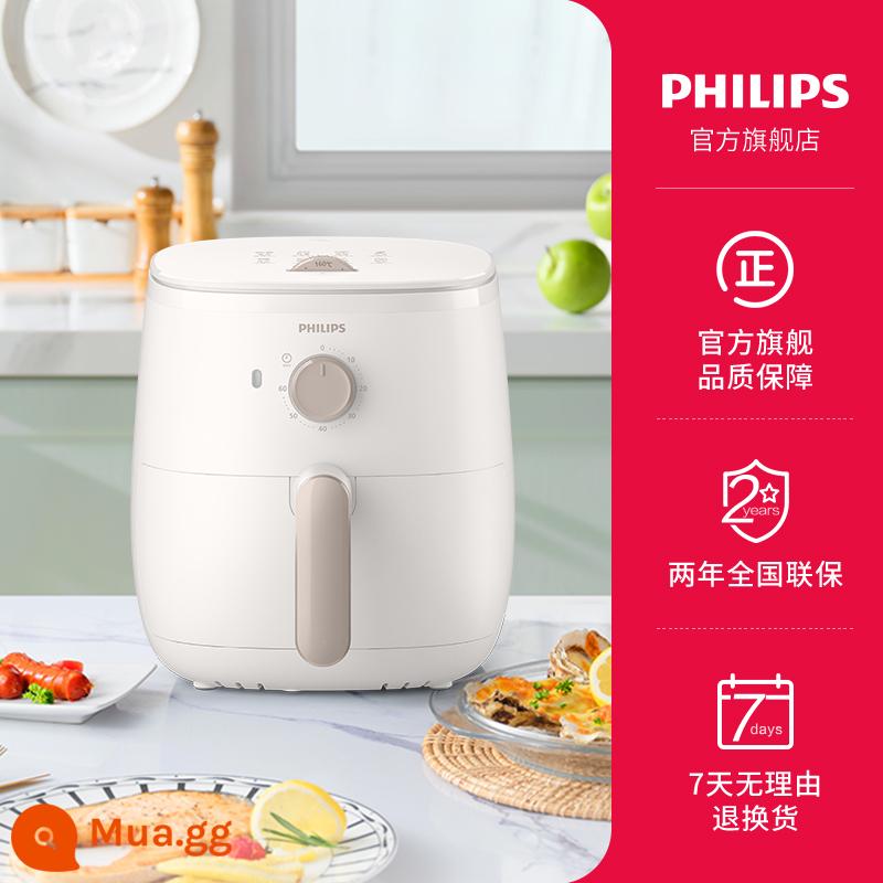 [Sản phẩm mới] Nồi chiên không khí lốc xoáy nhỏ Philips Khoai tây chiên điện gia dụng hoàn toàn tự động đa năng HD9100 - Trắng