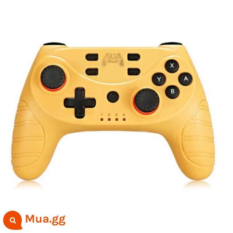 Riêng mẫu switch PRO tay cầm Bluetooth không dây có rung 6 trục somatosensory NS Lite Tay cầm chơi game không dây cho PC - màu vàng