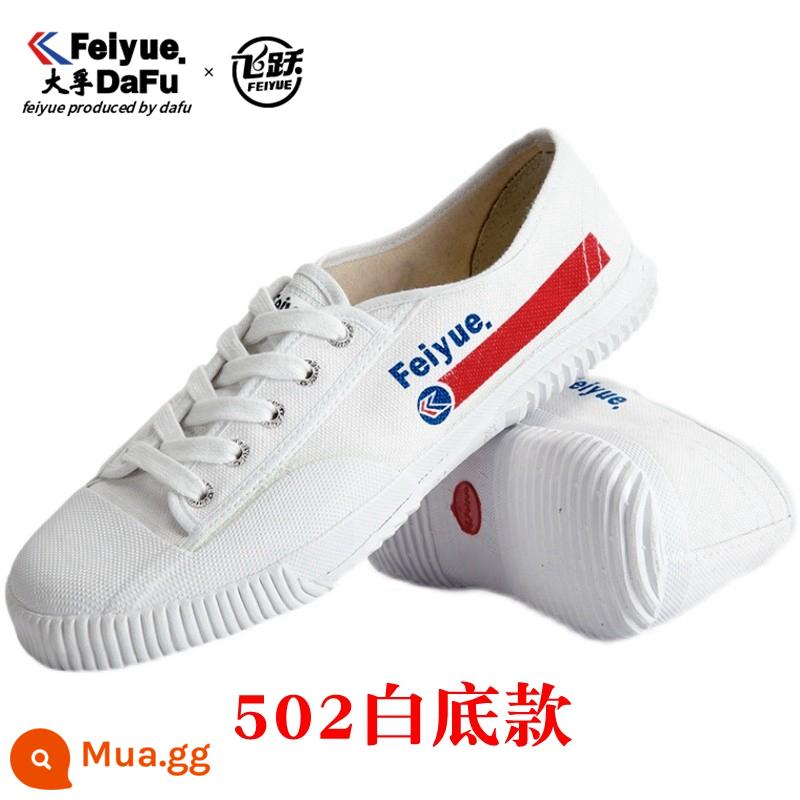 giày điền kinh Feiyue nam giày võ thuật giày tập luyện giày tập luyện giày chạy bộ nữ giày vải feiyue giày thể thao - 502 nền trắng phát hành nhanh ban đầu