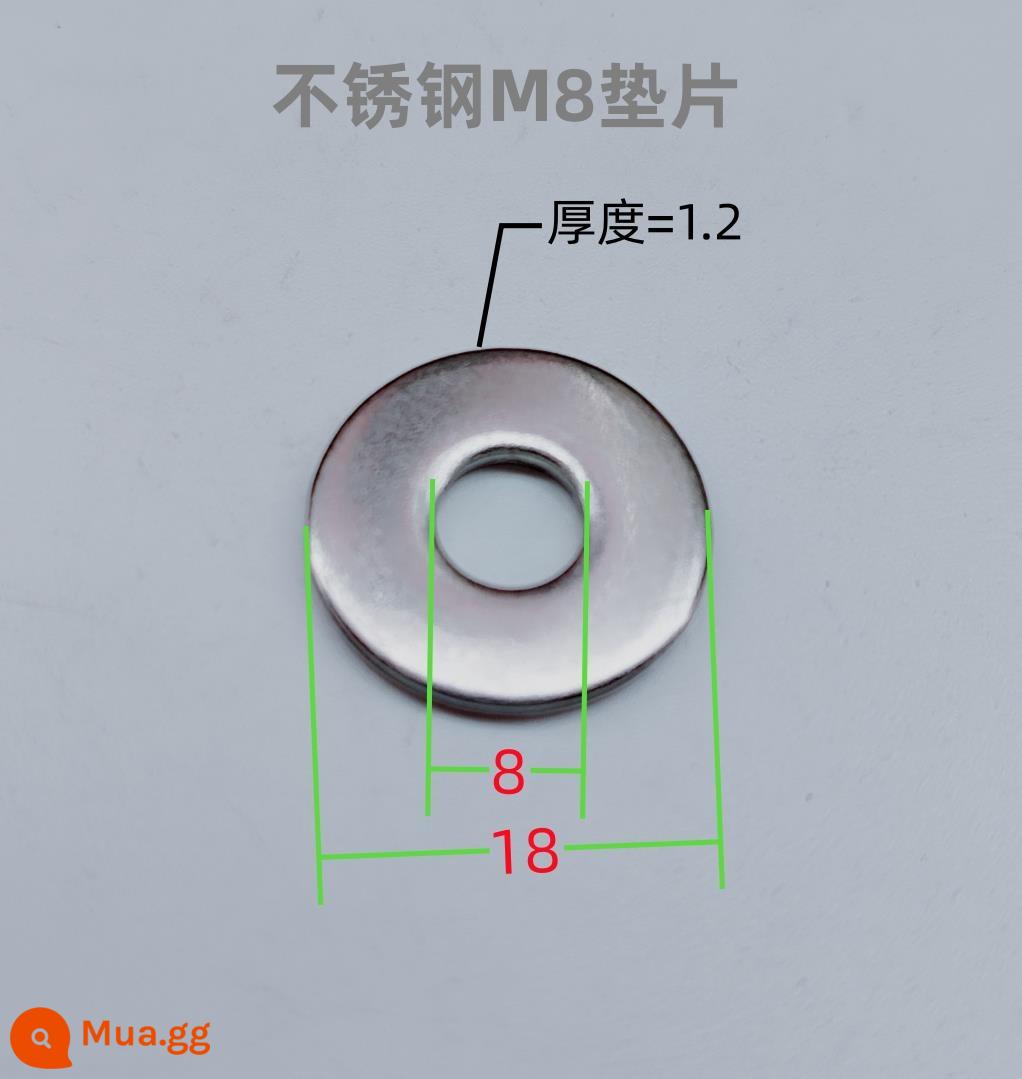 Bảng điều khiển tổ ong trần tích hợp phụ kiện tiêu chuẩn quốc gia vít thông qua vít răng M6M8 vảy cá kéo nổ đai ốc gioăng 38 nâng nhanh - Vòng đệm inox 1,5kg-M6, khoảng 375 miếng