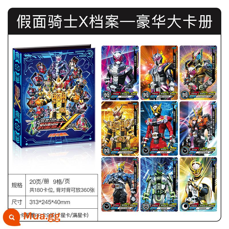 Card Tour Kamen Rider Card Legend Edition 2 quả bom GR card thánh kiếm khi vua cưỡi khắp nơi bộ sưu tập đồ chơi card card - Sách sưu tập sang chảnh - tặng kèm 9 thẻ sao PR