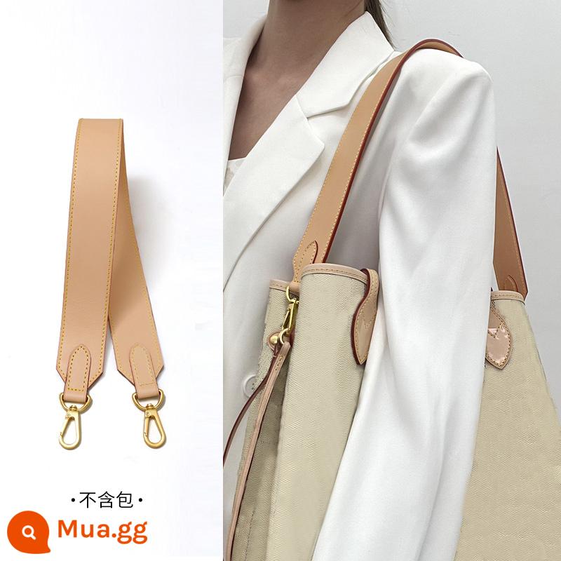 Xưởng khéo léo neverfull giải nén dây đeo vai rộng biến đổi túi xô sát nách đổi màu phụ kiện dây đeo da bò - Lớp da bò thứ nhất (da đổi màu) 65cm