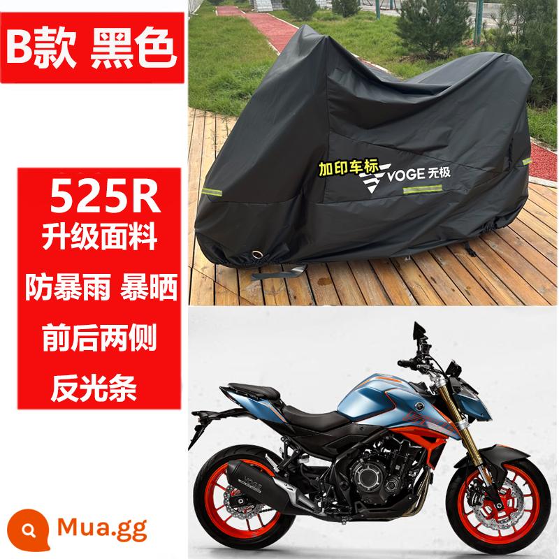 Thích hợp cho Loncin Promise 250rr xe bọc đầu máy xe che SR150GT chống nắng mưa 500ds xe đua 525 - Nâng cấp Model B 525R