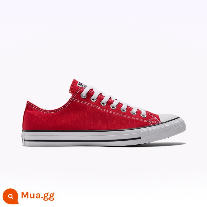 [Đặc biệt đổi hàng] CONVERSE Giày vải Converse All Star classic giày đôi giày thường - đỏ/101007