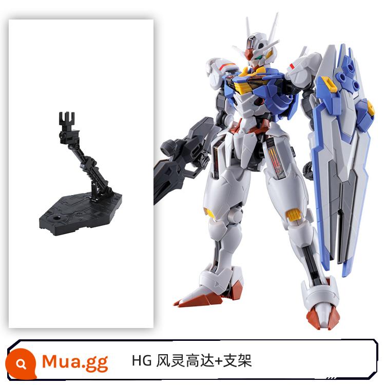 Mô Hình Bandai 63030 HG 1/144 Thần Gió Gundam Mercury Phù Thủy Nhân Vật Chính Máy Trên Không - HG Phong Thần Gundunda + Giá đỡ