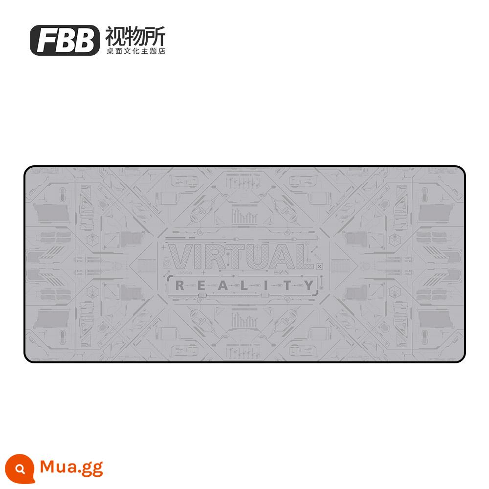 FBB Vision Institute Virtual Theme Mouse Pad Bàn dày quá khổ Mat Boys Gaming Bàn trò chơi được đề xuất - Màu xám nông