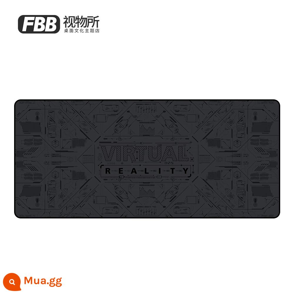 FBB Vision Institute Virtual Theme Mouse Pad Bàn dày quá khổ Mat Boys Gaming Bàn trò chơi được đề xuất - Màu xám đậm