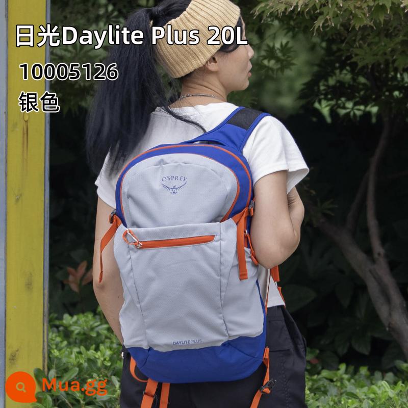 Osprey Kitty Hawk Spot Daylite Daylight 15L 13L Thành phố Đi bộ đường dài Ngoài trời Ba lô Túi máy tính Túi đeo vai - Bạc 20L S23 mẫu mới [có kèm che mưa]