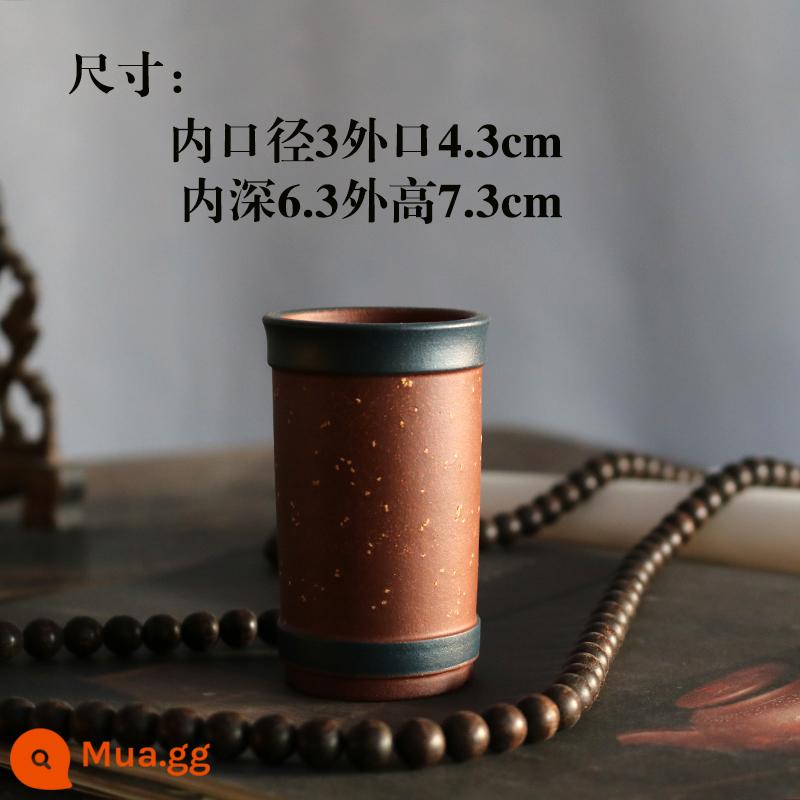 Linglong Qing Gong Purple Pot Pot Handmade Goodwood Powd - Xi lanh nhỏ để rải cát