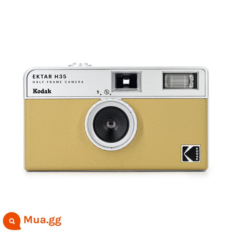 Mỹ Mới Kodak H35 Camera 135 Nửa Khung Có Thể Mất 72 Bằng Tay Đèn Flash Điểm Miễn Phí Vận Chuyển - quả mơ