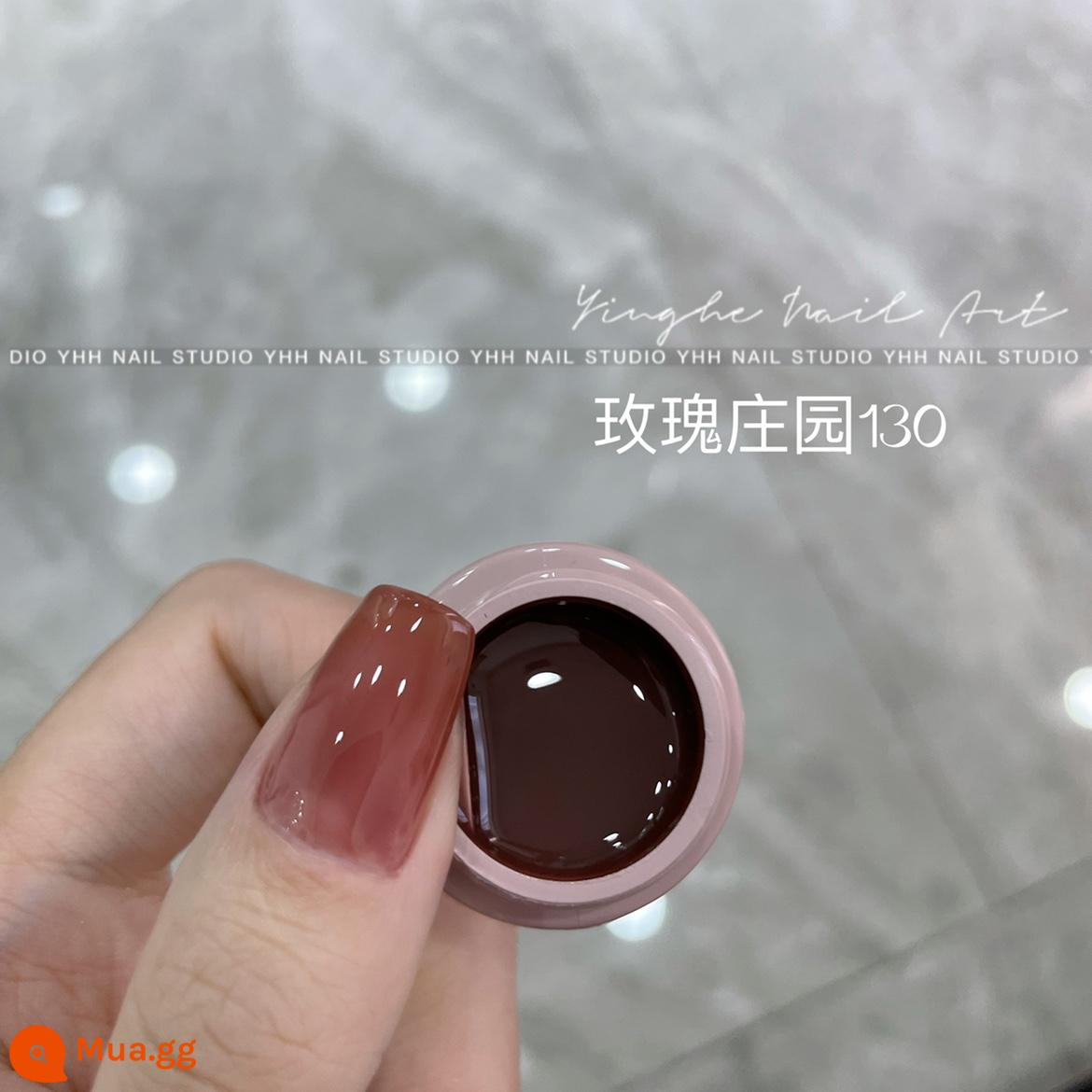 Sắp ra mắt keo sơn móng tay màu nude "Rose Manor" mới của YHH Yinghe Keo đóng hộp 5g đẩy đặc biệt siêu đẹp - 130 Miễn phí vận chuyển cho đơn hàng trên 100